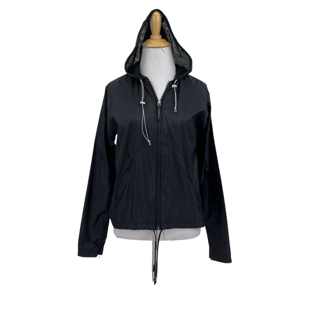 Vintage Nike Jacket Women S Small Mesh Hood Lightweight Full Zip Vent Windrunner